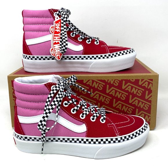 Vans Other - 😳SALE😳 VANS SK8-HI Platform 2 Tone Pink Canvas Kid’s Size VN0A4P3SWVX